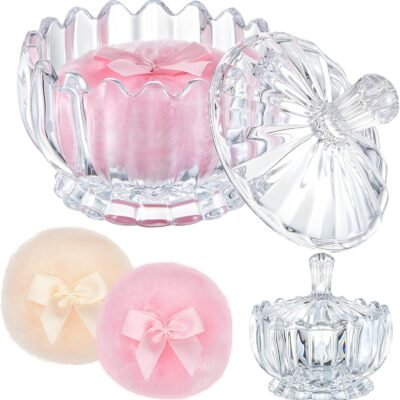 Reusable Clear Crystal Storage Container for Stones, Gems and Decorative Items